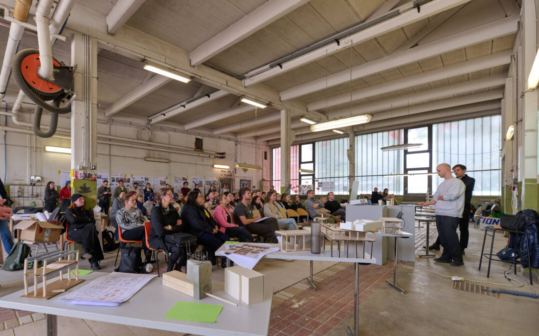 Mid-term presentations academic collaboration Urban Living Lab Zirkuläres Bauen Wien